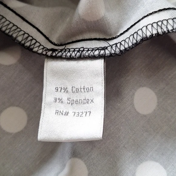 NEW LC Lauren Conrad Polka Dot Fit and Flare Dress - Picture 11 of 16